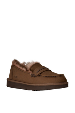 W Ellis Nubuck Loafer - Dark Chestnut