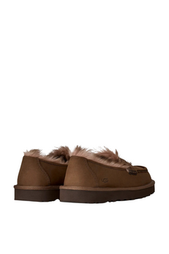 W Ellis Nubuck Loafer - Dark Chestnut