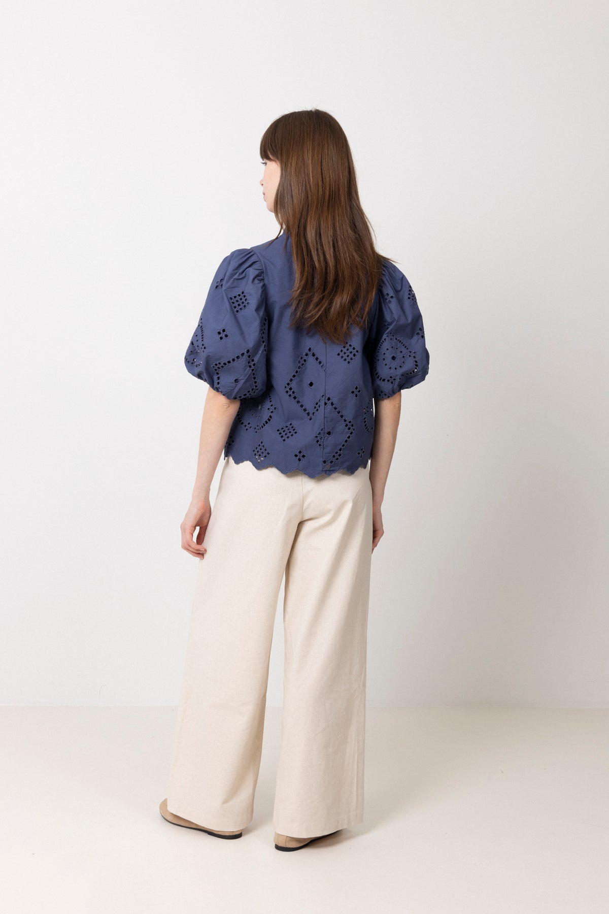 N-Marilyn Blus - Dusty Blue