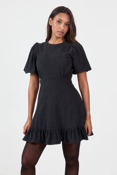Kaysa Cord Mini Dress - Navy