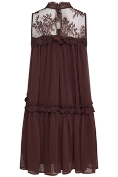 Anneli Mini Dress - Brown