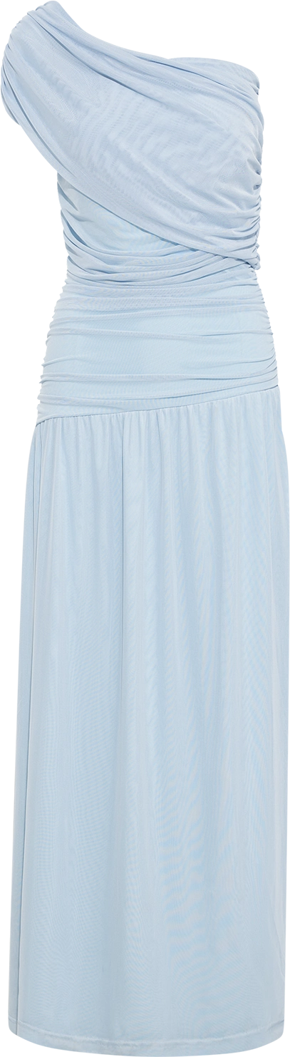 Juneic Mesh Dress - Blue