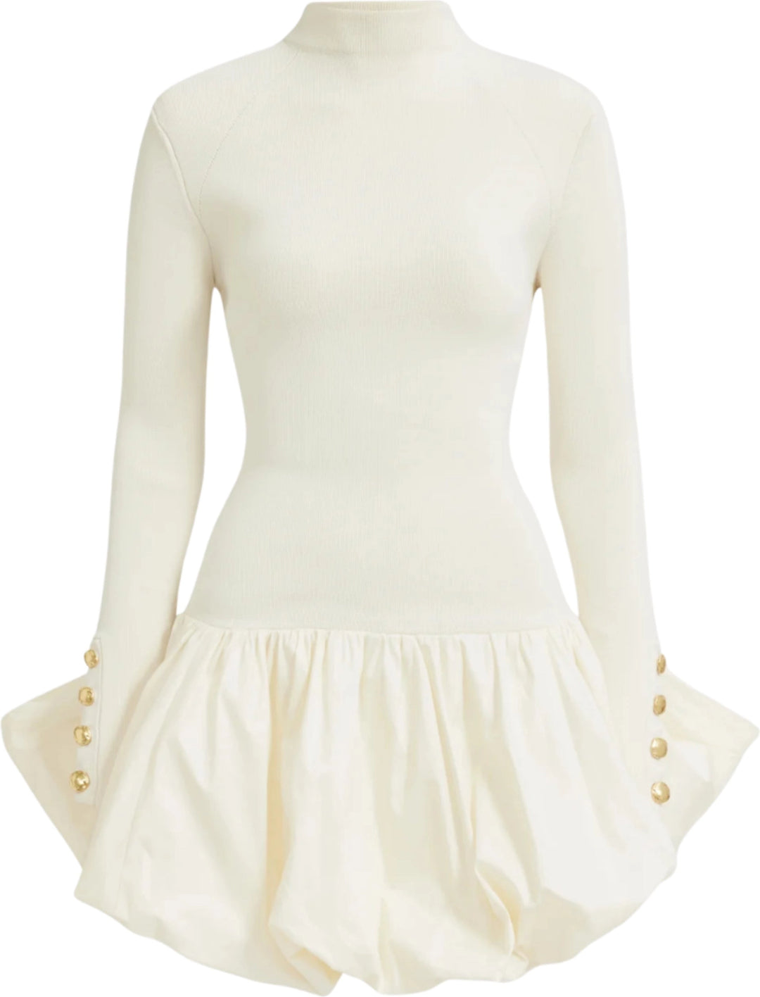 Elodi Knit Mini Dress - Cream