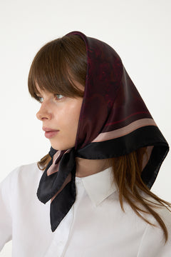 Betty Agnes - Black / Burgundy