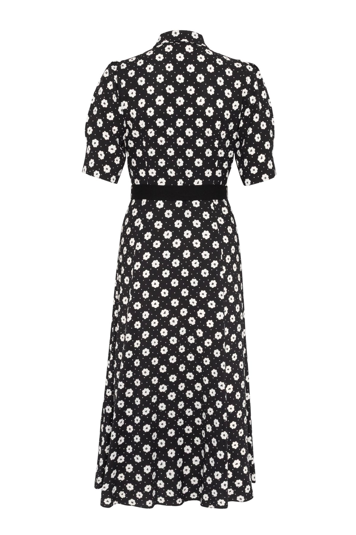 Charlotte Floral - Creme Fleur Black