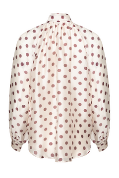 Ethelcras Shirt - Grape Dot