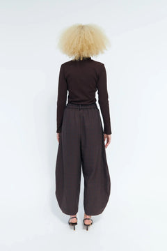 Isabellcras Blouse - Chocolate Brown