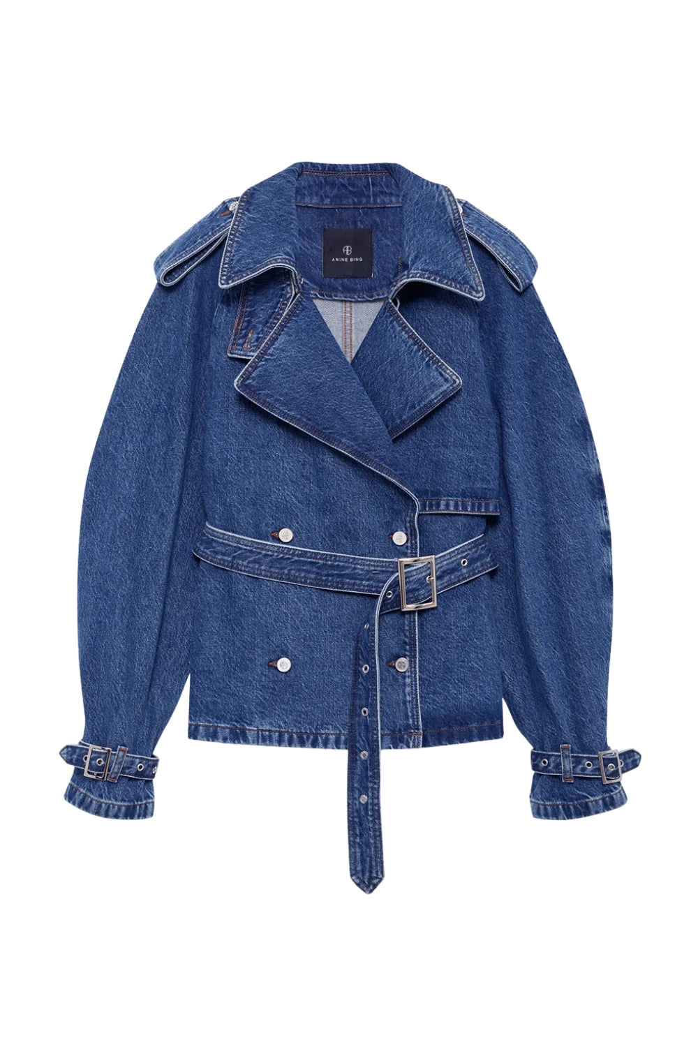 Pascale Trenchcoat - Clean Indigo