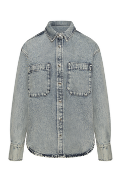 Samy Shirt - Snow Blue