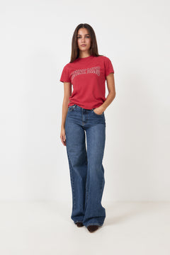 Shelley Tee - Tango Red