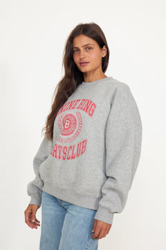 Miles Sweatshirt Collegiate - Grey