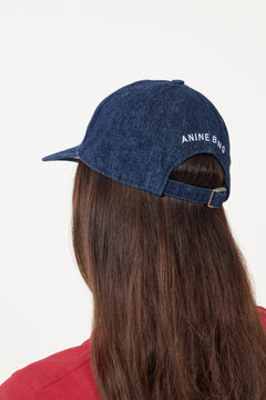 Jeremy Baseball Cap Ab - Ink Blue
