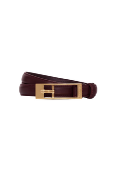 Elly Belt Smooth Leather - Fig