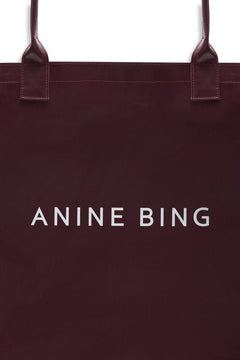 Leo Coated Canvas Tote - Fig