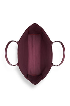 Leo Coated Canvas Tote - Fig