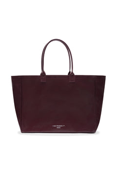 Leo Coated Canvas Tote - Fig