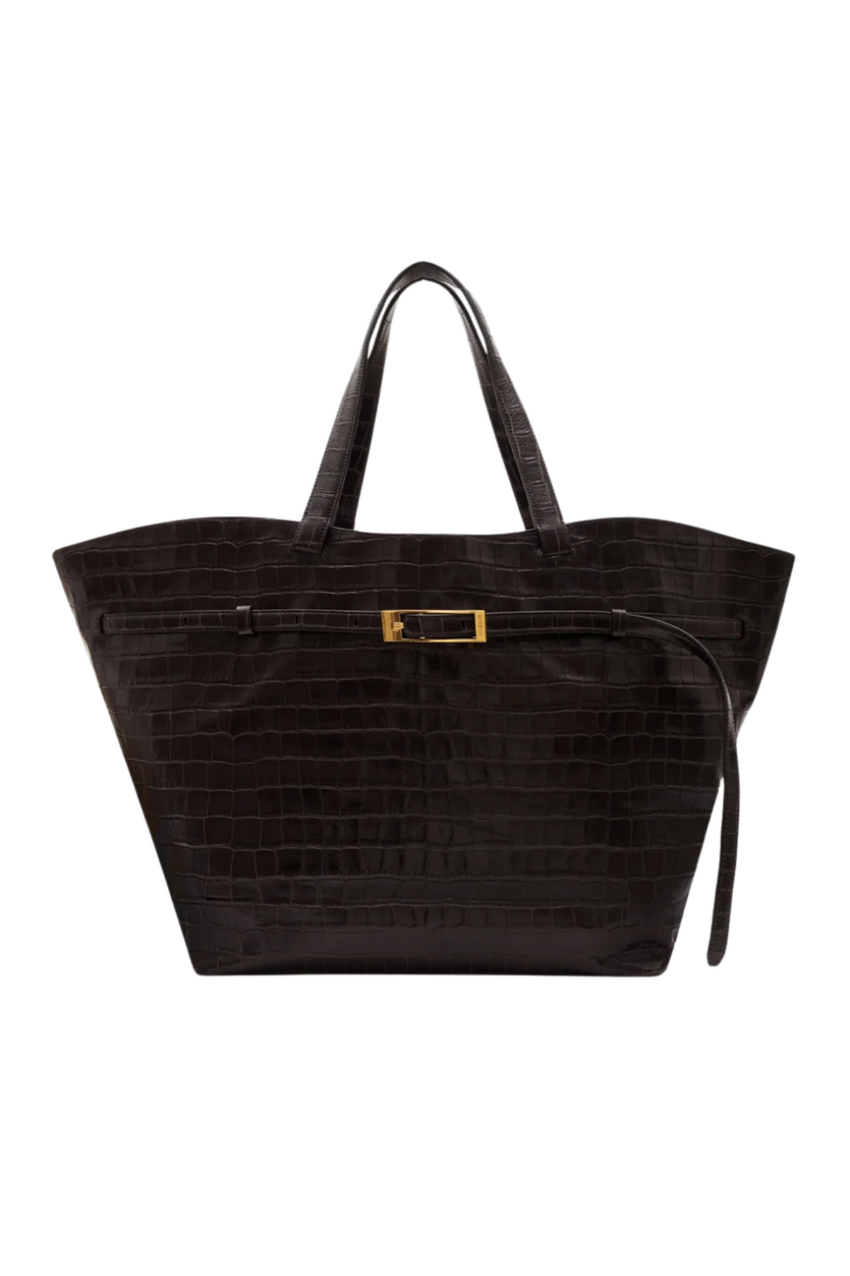 Elly Tote Embossed - Dark Brown