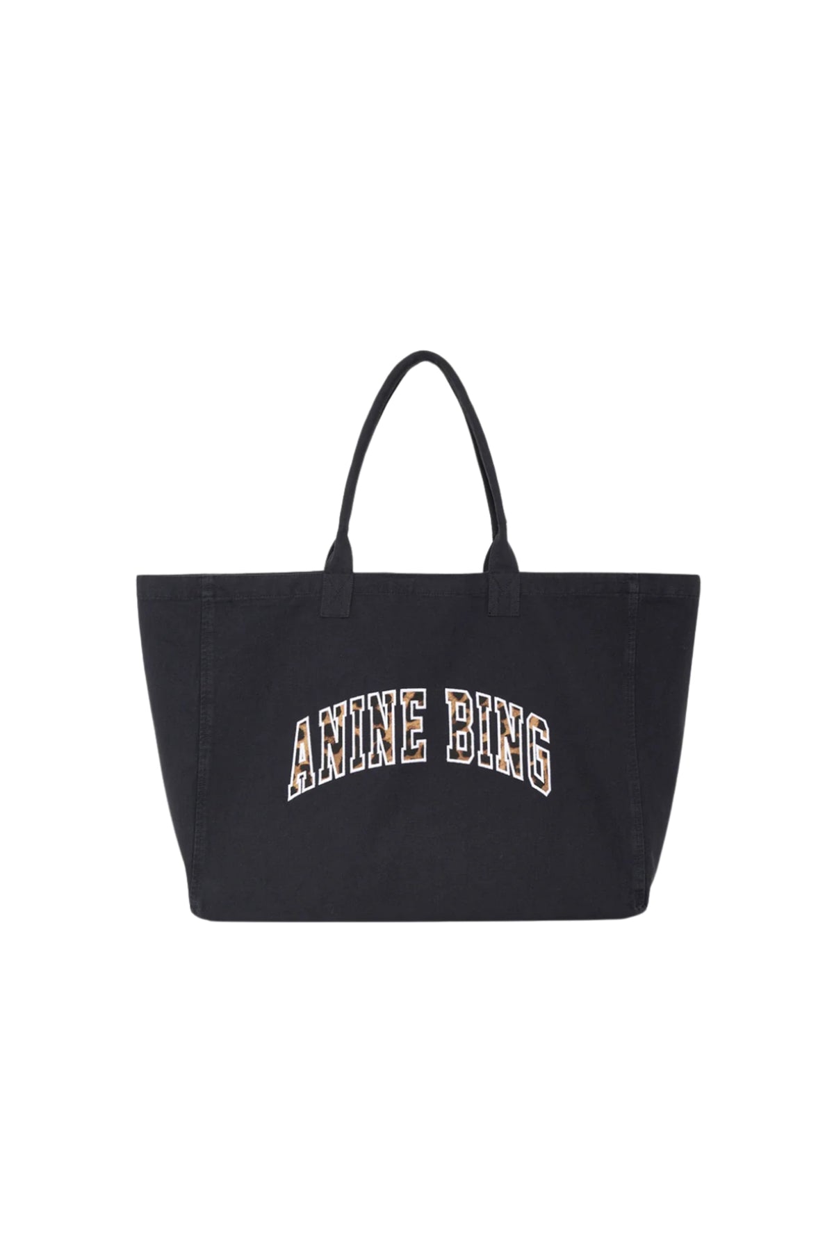 Leo Canvas Tote - Washed Black