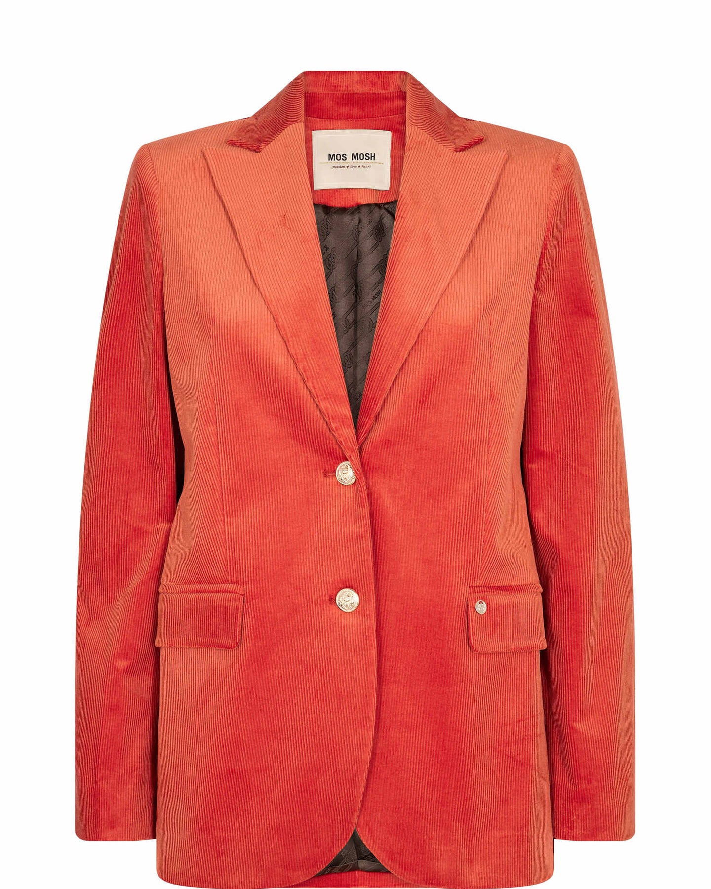 Lari Brima Blazer - Burnt Ochre