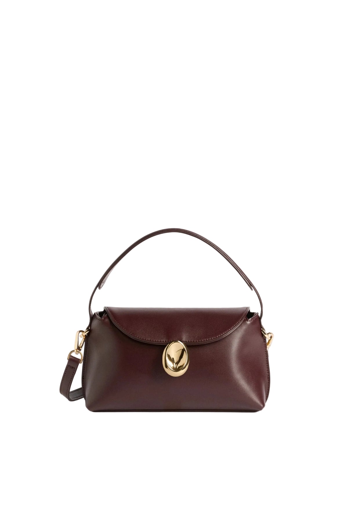 Gaia Mini Bag - Burgundy Leather