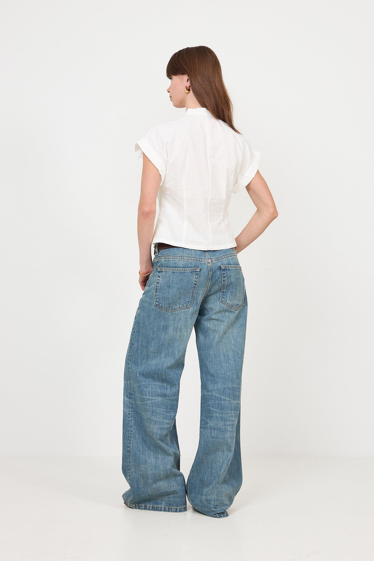 N-Norma Blouse - Vit