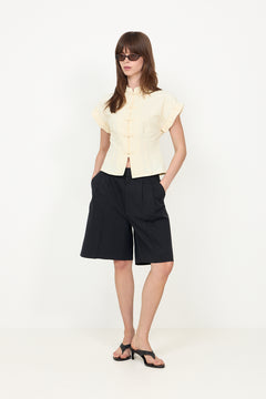 N-Norma Blouse - Etta Butter Stripe