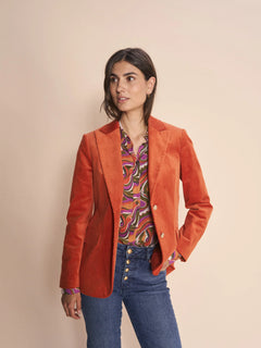 Lari Brima Blazer - Burnt Ochre