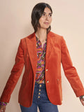 Lari Brima Blazer - Burnt Ochre