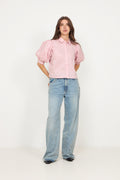 Etta Poplin Shirt - Rosa