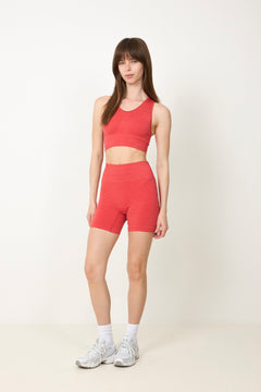 Seamless Sportsbra - Washed Red