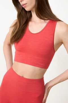 Seamless Sportsbra - Washed Red