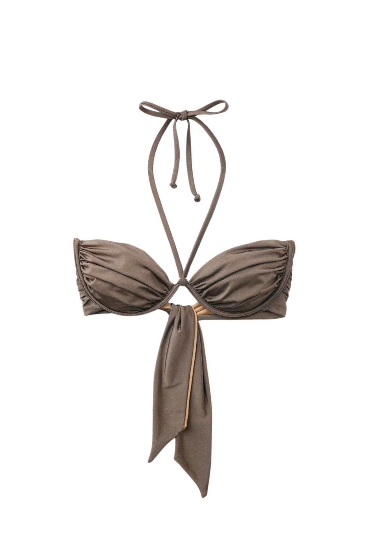 Billow Bikini Top - Nougat