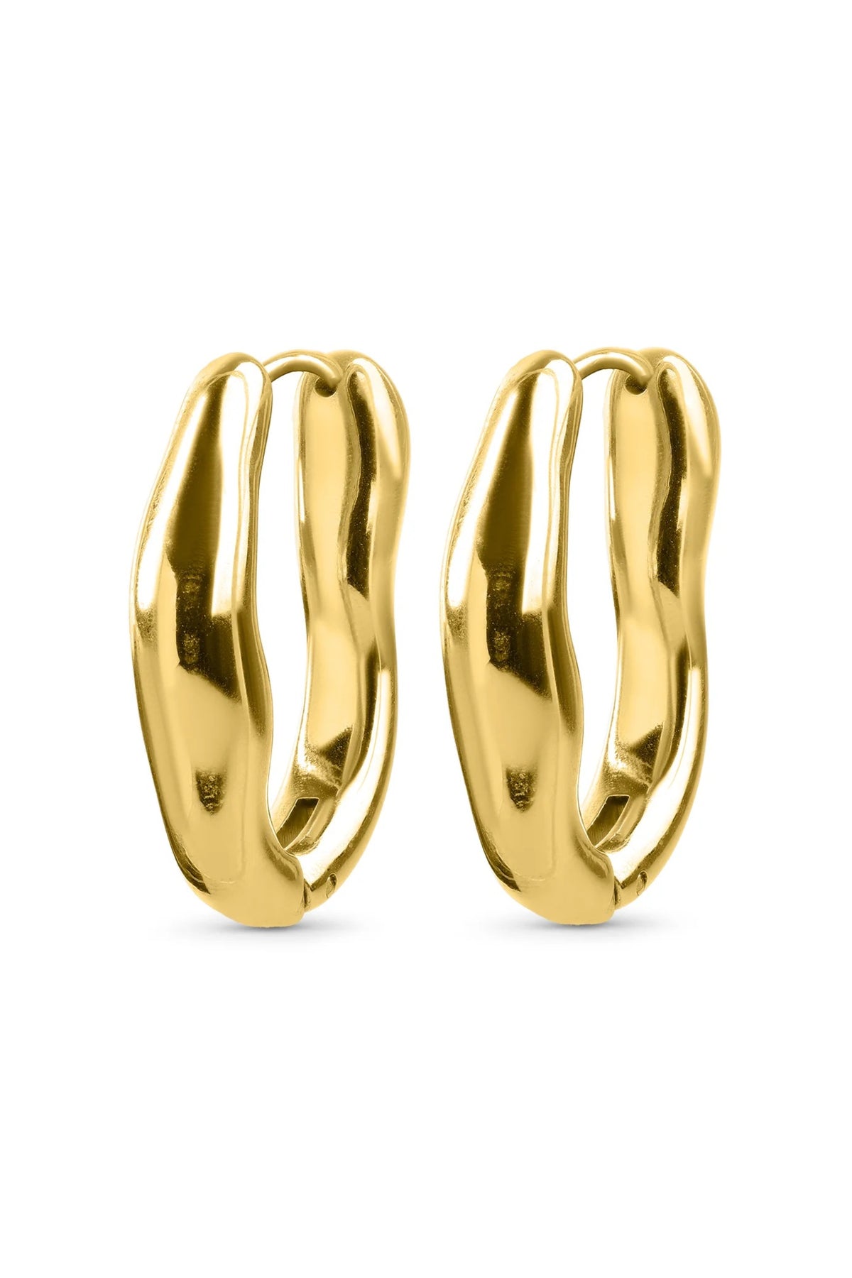 Blanka Hoop Earrings - Gold