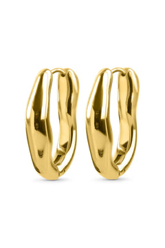 Blanka Hoop Earrings - Gold