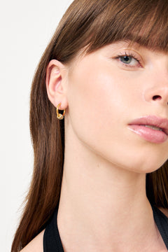 Hevin Hoop Earrings - Gold