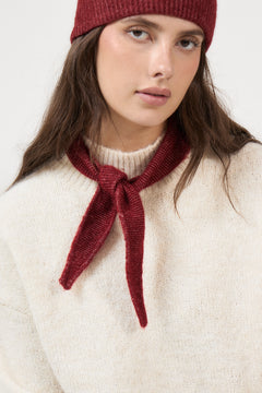 Sanor Diamond Scarf - Sun-Dried Tomato