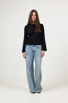 Samaddia Ls Top - Black