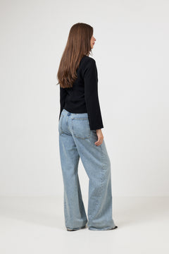 Samaddia Ls Top - Black