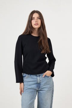 Samaddia Ls Top - Black