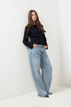 Samaddia Ls Top - Black
