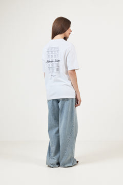Sauni T-Shirt - White Building