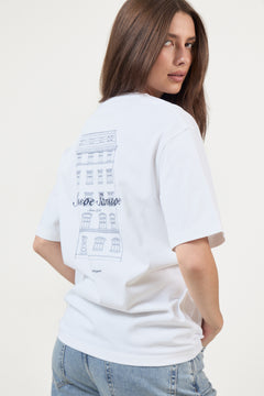 Sauni T-Shirt - White Building