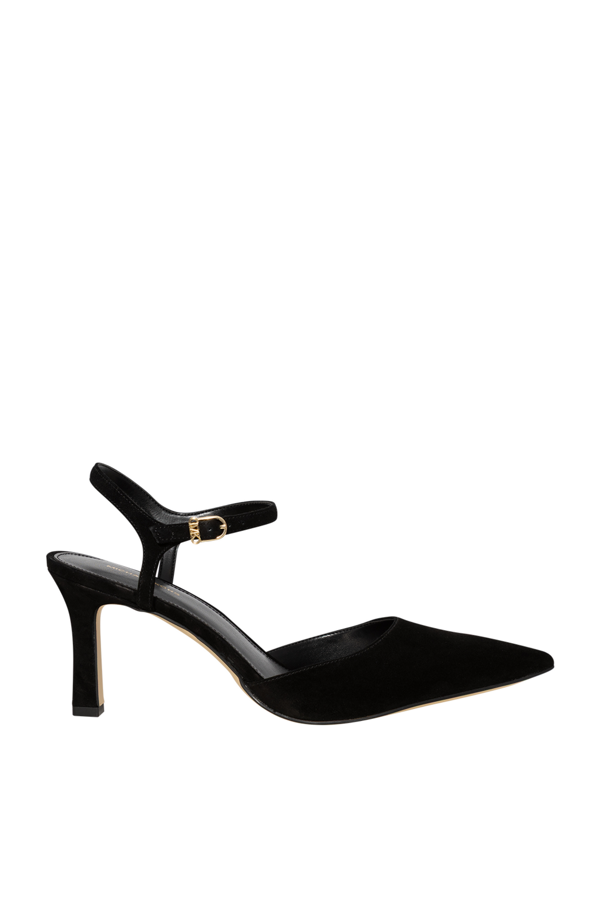 Amara Mid Pump Suede - Black