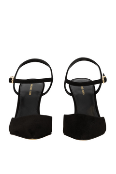 Amara Mid Pump Suede - Black