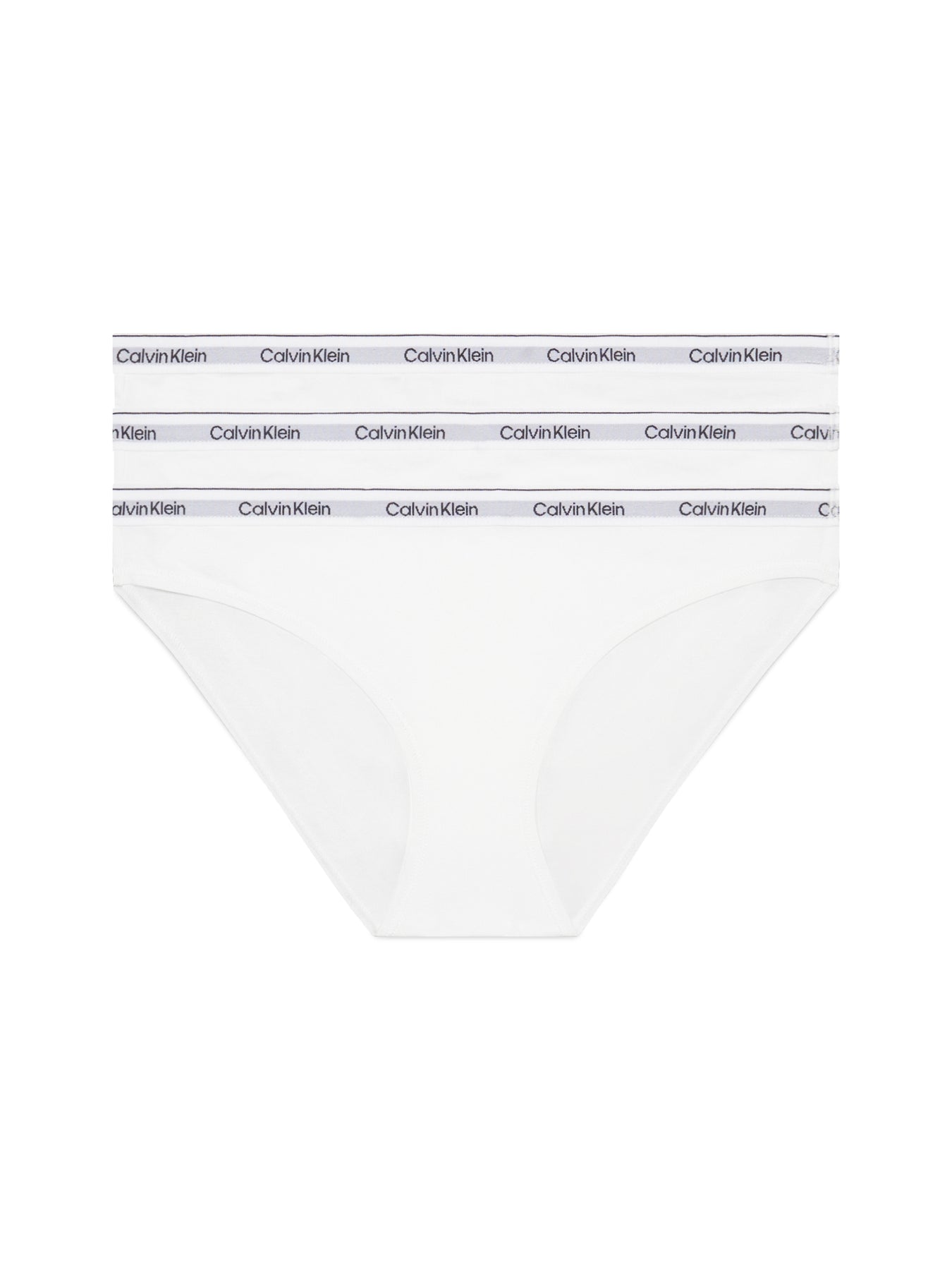 Calvin Klein 3-pack Bikinitrosor - Vit