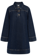 Alba Dress - Dark Blue