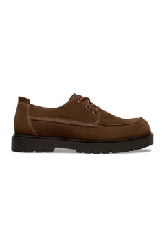 Highwood Moc Lace Suede Leather - Carafe