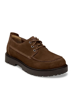 Highwood Moc Lace Suede Leather - Carafe