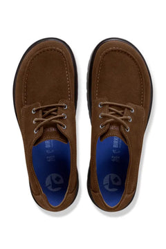 Highwood Moc Lace Suede Leather - Carafe