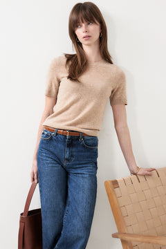 EverlottaPW Pullover - Light Camel Melange
